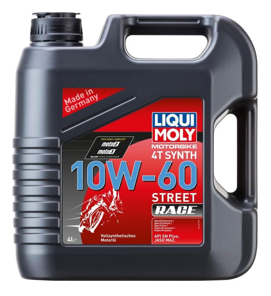 Liqui Moly Olej Silnikowy Motorbike 4T Syntetyczny 10W60 Race 4L 4