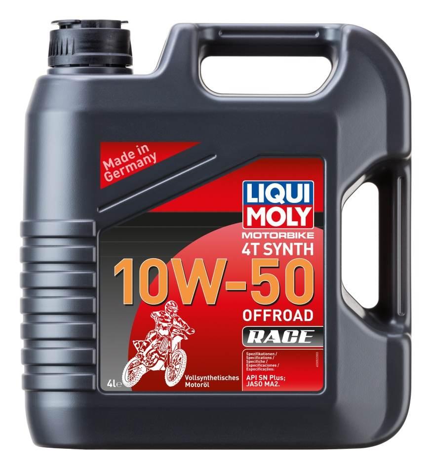 Liqui Moly Olej Silnikowy Motorbike 4T Syntetyczny 10W50 Offroad Race 4L 4