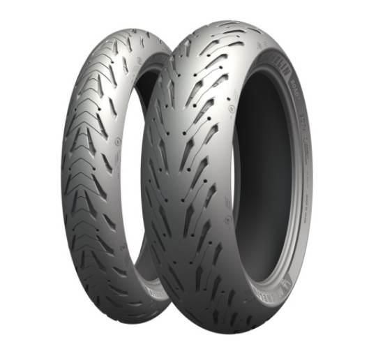 Michelin Komplet Opon Cai162459/25 120/70Zr17 Road 5 58W Tl M/C Przód Dot 2
