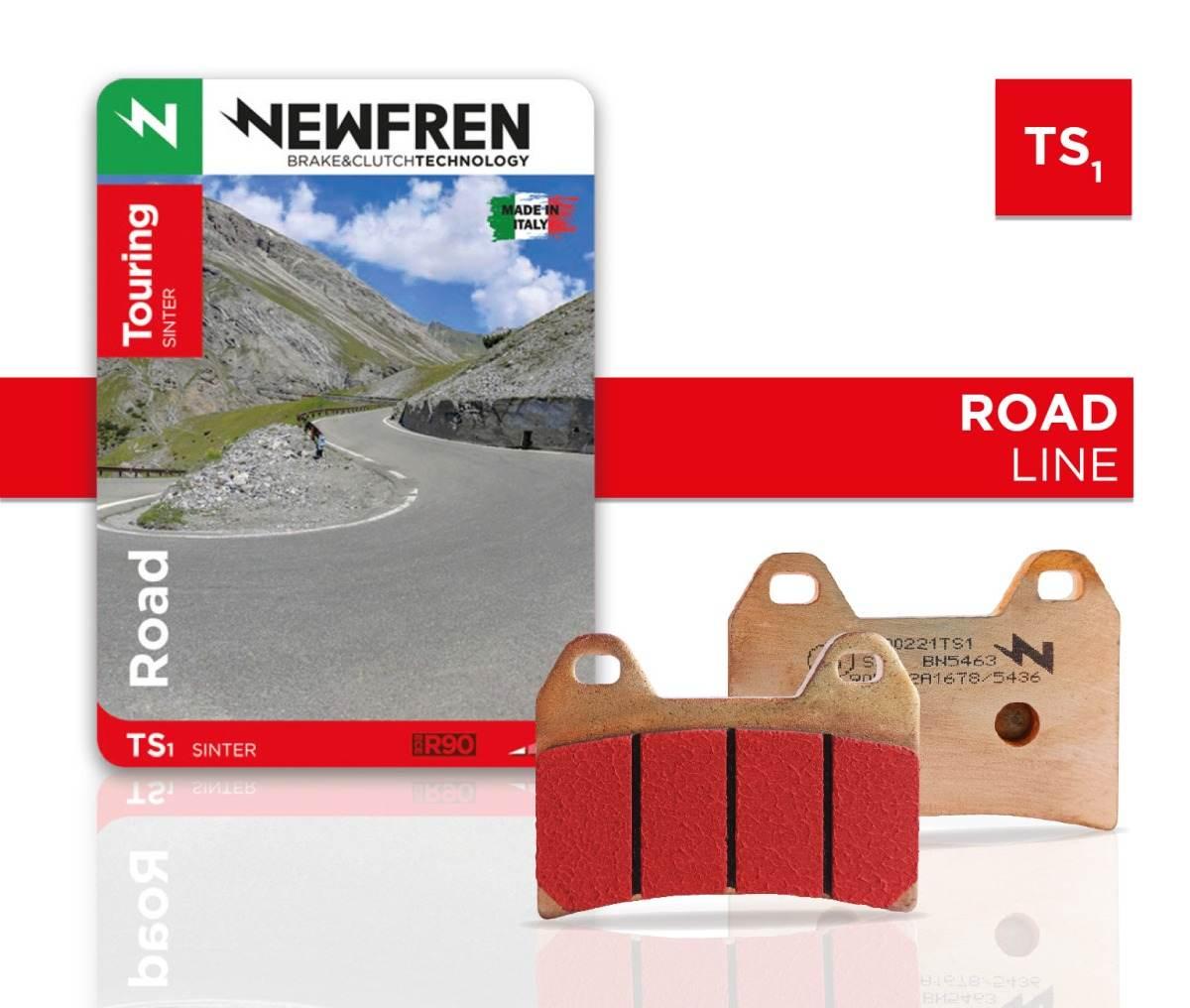 Newfren Klocki Hamulcowe Przód Kh181 Touring Sinter Brembo Przód - zdjęcie 2
