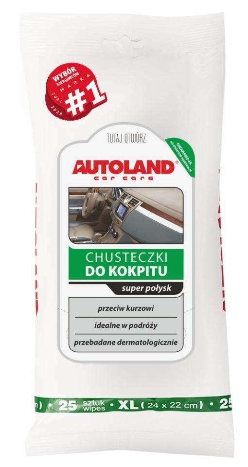 Autoland Chusteczki Do Kokpitu Super Połysk 25 Szt 12
