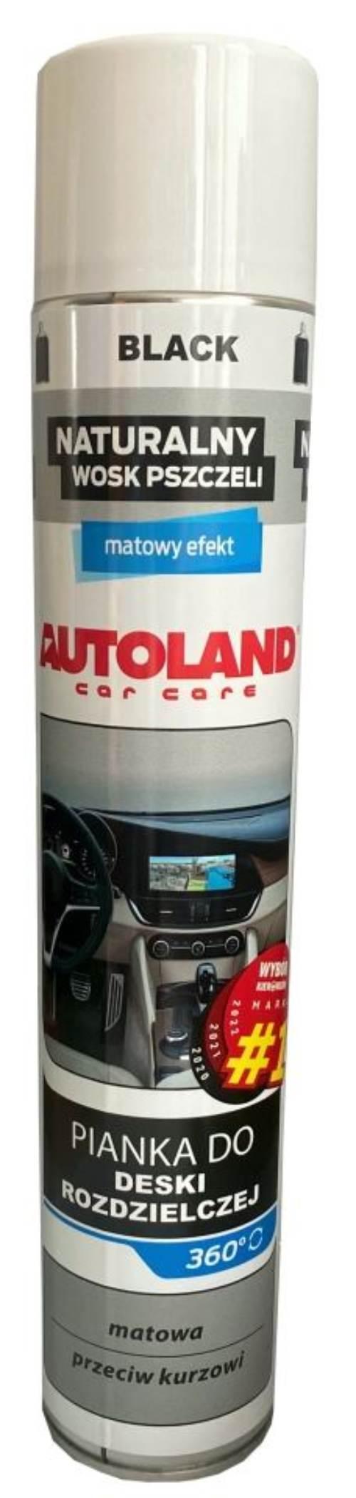 Autoland Pianka Do Deski Rozdzielczej Matowa Black 0,75L 0