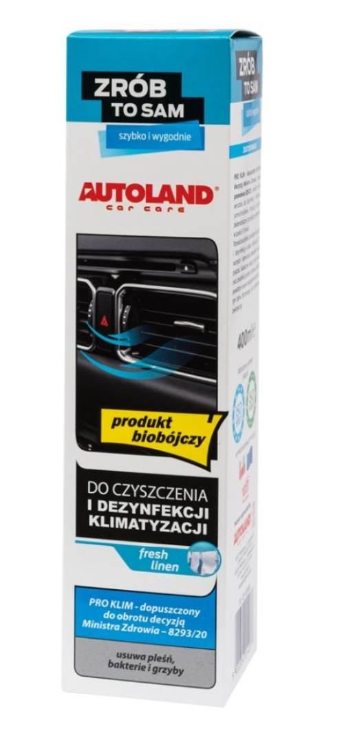 Autoland Środek Do Czyszczenia I Deznyfekcji Klimatyzacji Fresh 0,4L 12