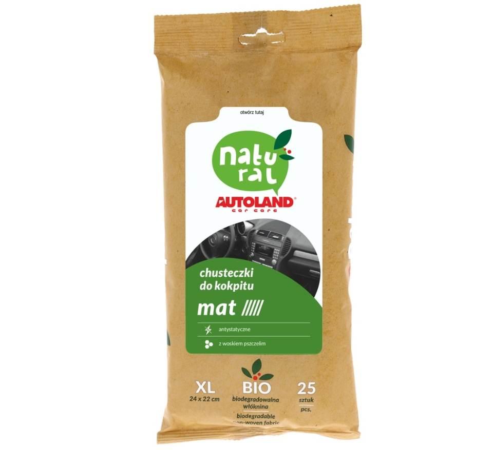 Autoland Natural Chusteczki Do Kokpitu Mat 25 Szt 12