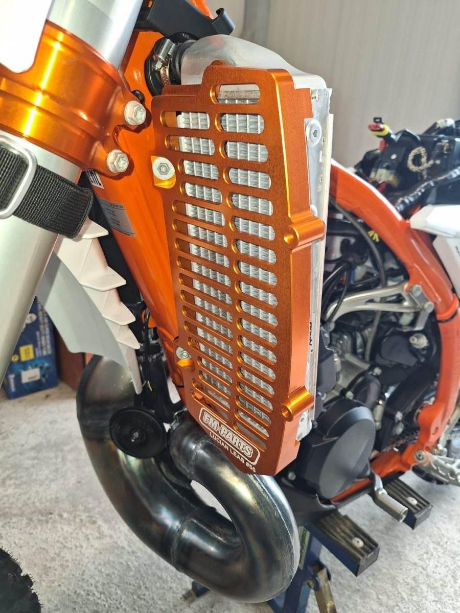 Fm-Parts Osłony Chłodnicy Kratki Aluminium Ktm/Husqvarna/Gas Gas '20-'25 Tb - zdjęcie 2