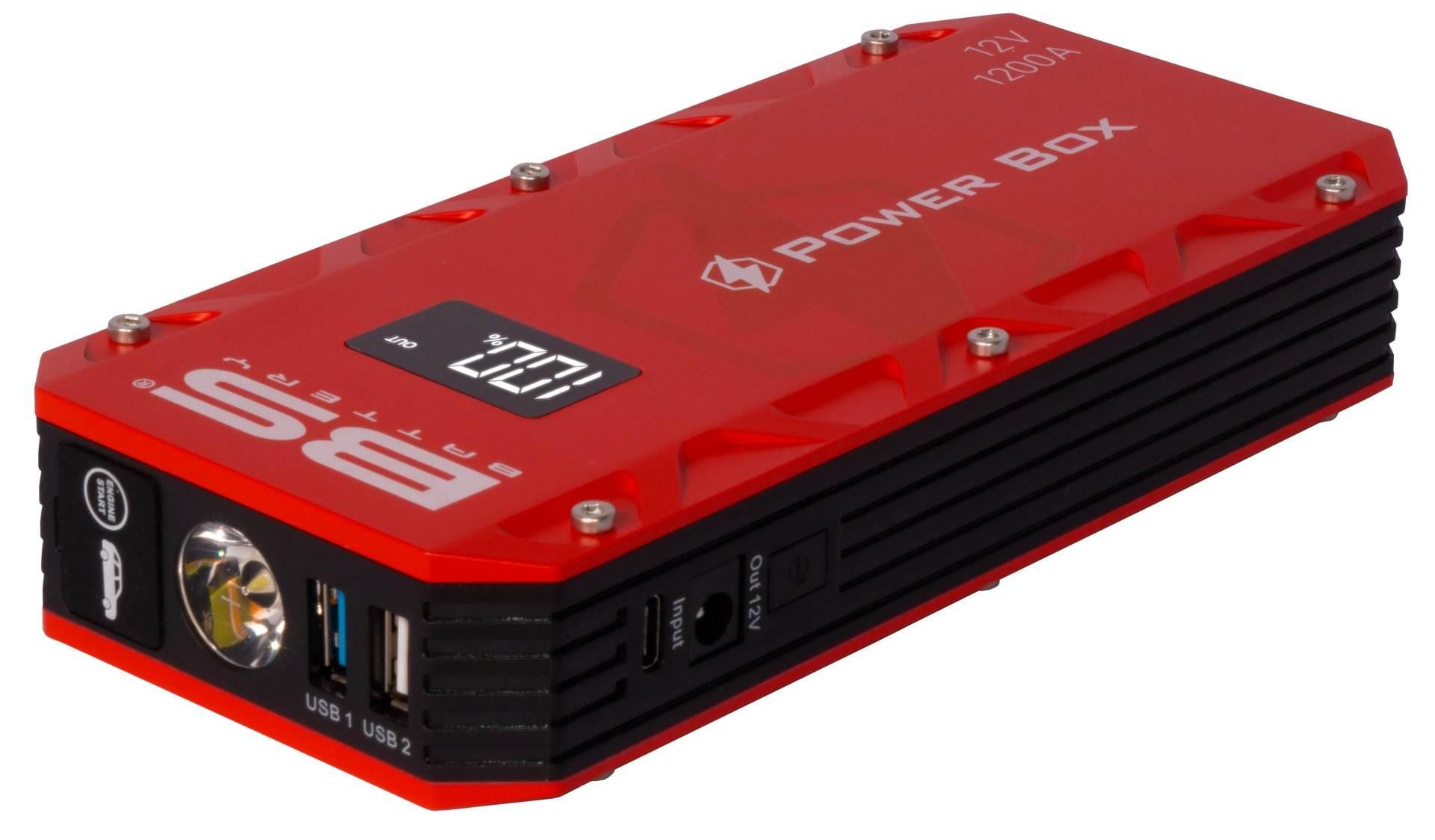 Bs Urządenie Rozruchowe Pb-02 Jump Starter, Powerbank, Booster 12000Mah 44