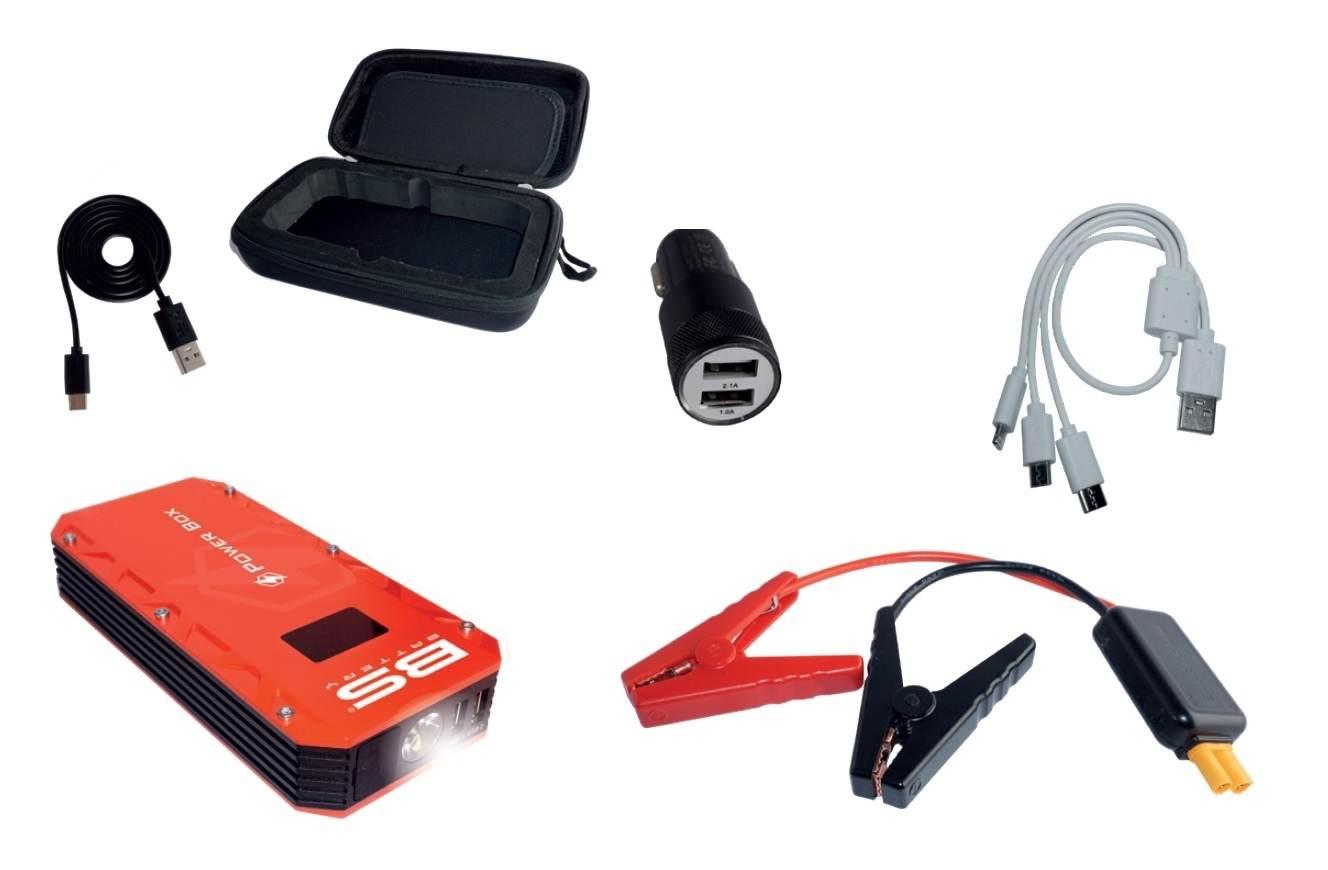 Bs Urządenie Rozruchowe Pb-02 Jump Starter, Powerbank, Booster 12000Mah 44 - zdjęcie 4