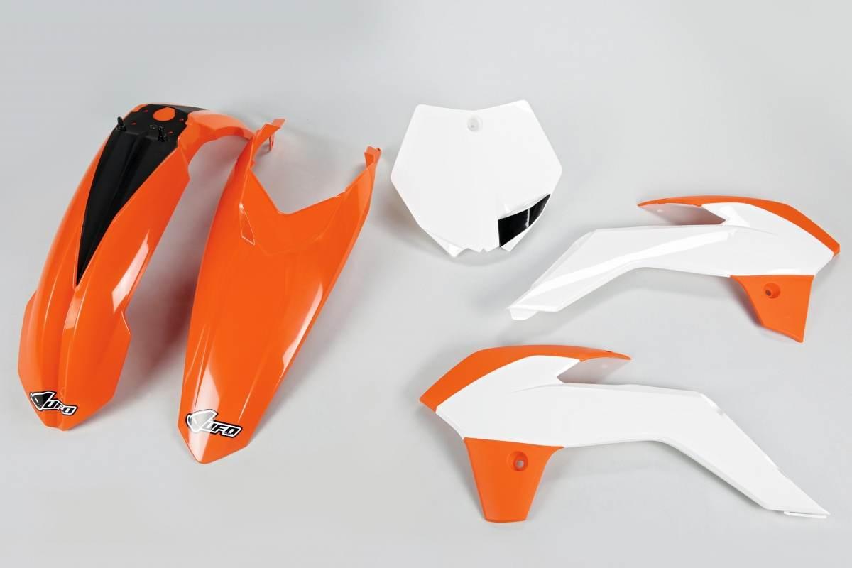 Ufo Komplet Plastików Ktm Sx 85 '13-'17 Kolor Oem '15 Pomarańczowy/Biały
