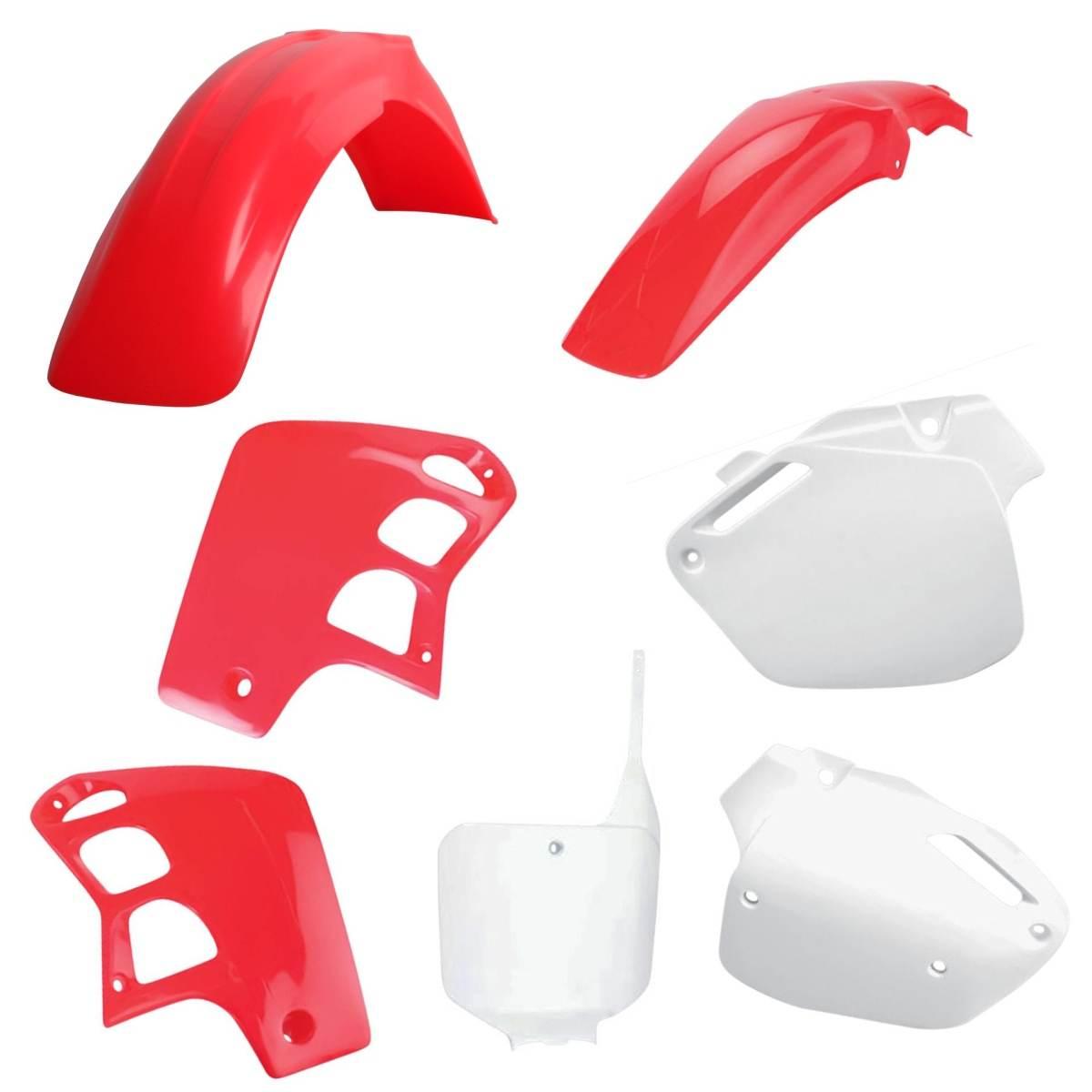 Polisport Komplet Plastików Honda Cr 500 '95-'04 Kolor Oem Czerwony Fluo-R