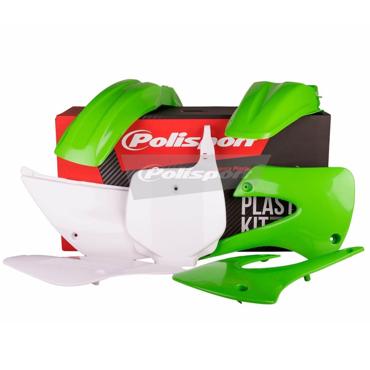 Polisport Komplet Plastików Kawasaki Kx 85 '01-'13; Kx 100 '01-'13 W Zestaw