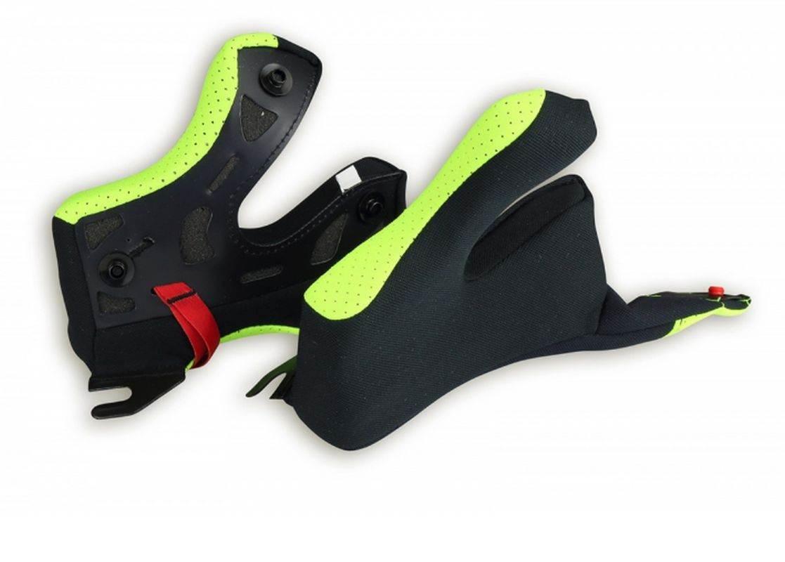 Ufo Policzki/Cheek Pads Do Kasku Diamond Z Systemem Szybkiego Wyjmowania Ko