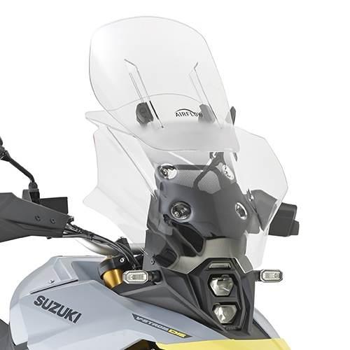 Kappa Szyba Suzuki V-Strom 800De/Se '23-'25 Regulowana Airflow Przezroczyst