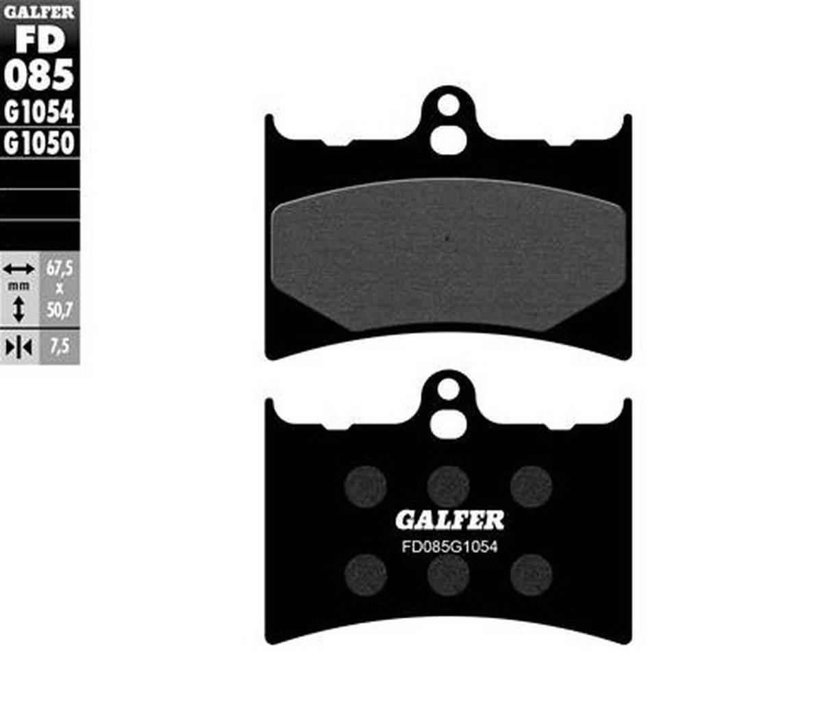 Galfer Klocki Hamulcowe Kh126 Półmetaliczne