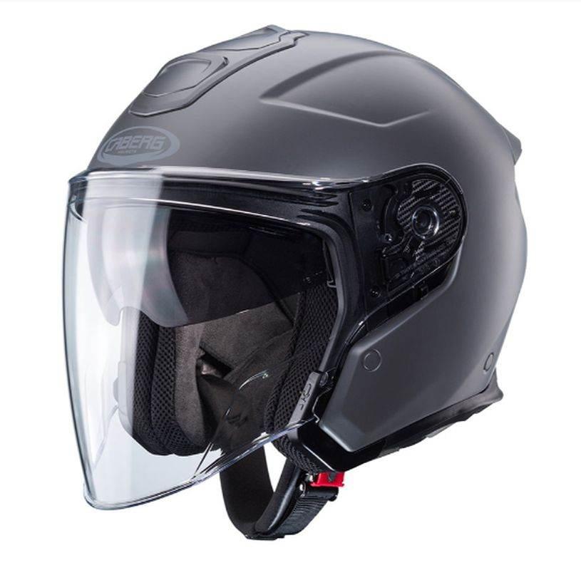 Caberg Kask Otwarty Jet Otwarty Flyon Ii Solid Matt Grey Kolor Szary Mat Ro