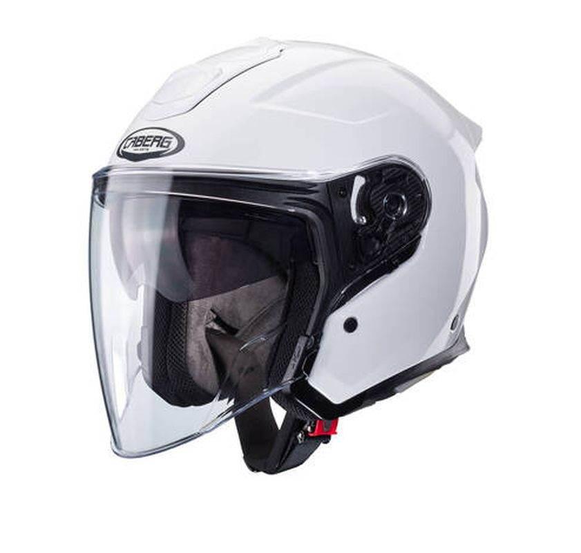 Caberg Kask Otwarty Jet Otwarty Flyon Ii Solid White Kolor Biały Połysk Roz