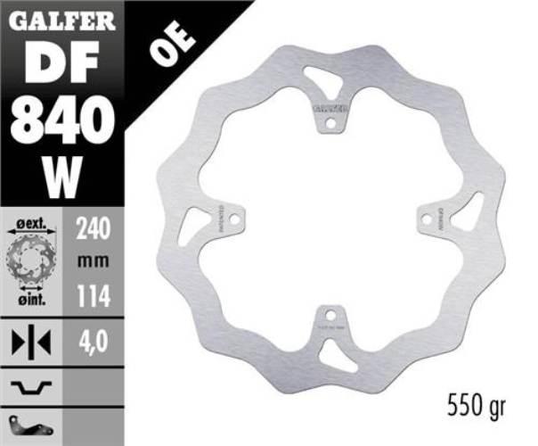 Galfer Tarcza Hamulcowa Tył Tm Racing Mx 125-530 15-21, En 125-530 '15-21