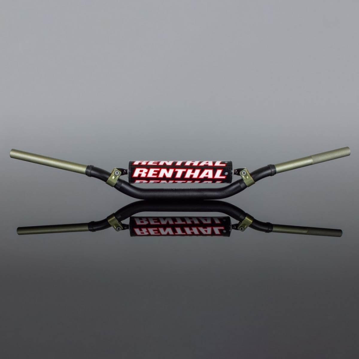 Renthal Kierownica 1,1/8 Cala 28,6Mm Mx Twinwall 991 Handlebar Black Ktm Sx