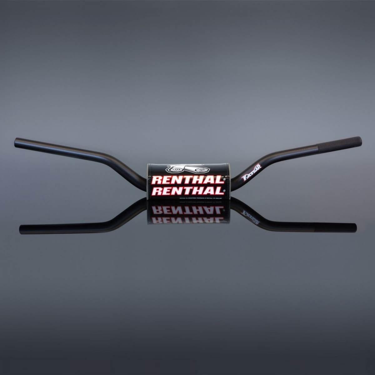 Renthal Kierownica 1,1/8 Cala 28,6Mm Mx Fatbar Handlebar Black Ktm Gas Gas