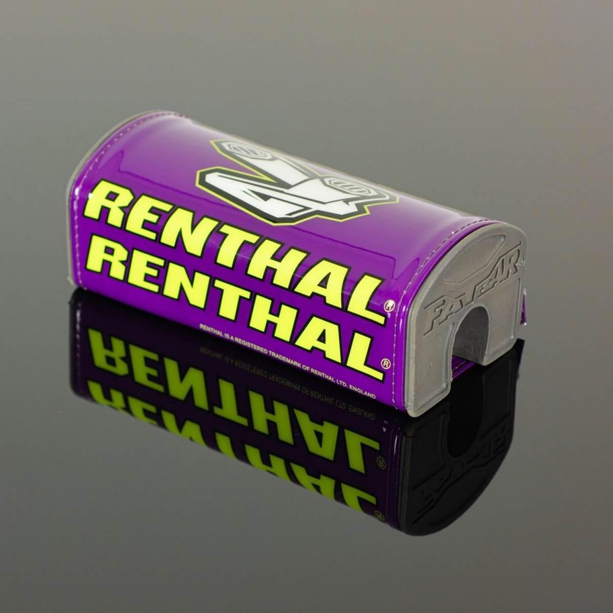 Renthal Gąbka Na Kierownicę Fatbar Pad Purple Kolor Purpurowy Z Logo Rentha