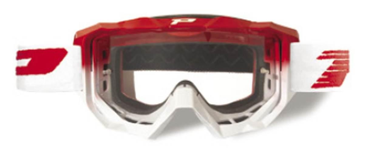 Progrip Gogle Pg3200-130 Tr Venom Kolor Czerwony/Biały Szyba Pg3210 Antiscr