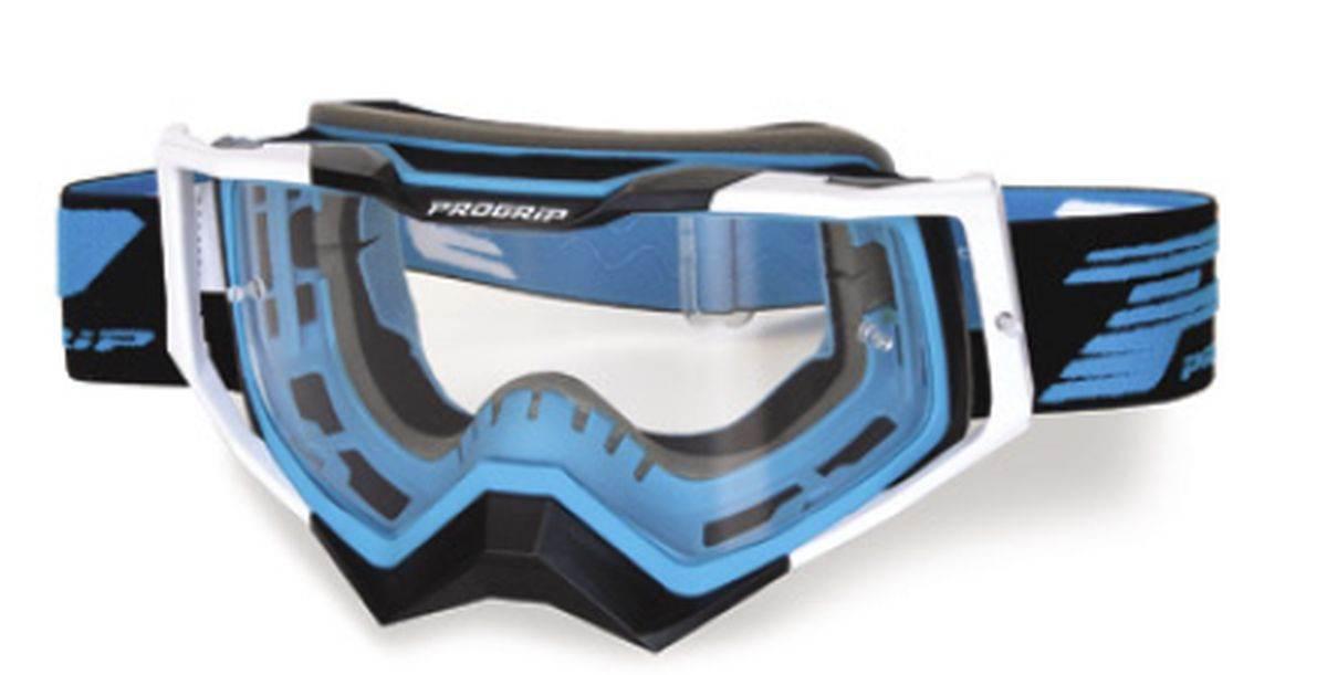 Progrip Gogle Pg3309-379 Tr Rapid Kolor Niebieski/Biały Szyba Pg3329 Antisc