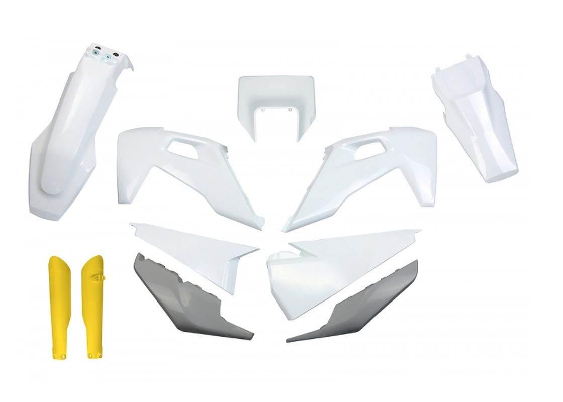 Ufo Komplet Plastików Full Kit Z Osłonami Teleskopów Amortyzatorów Husqvarn