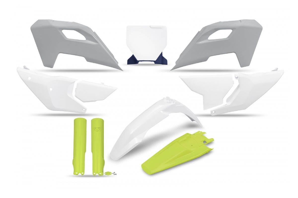 Ufo Komplet Plastików Full Kit Z Osłonami Teleskopów Amortyzatorów Husqvarn