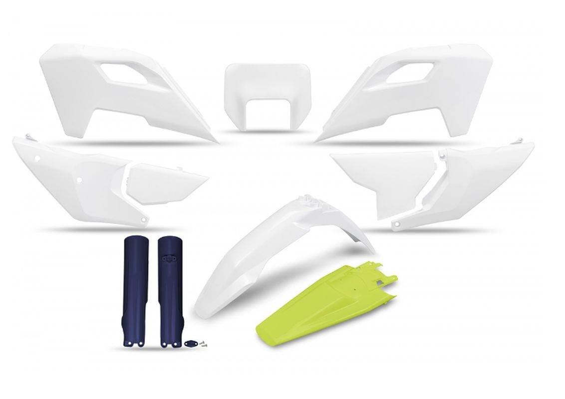 Ufo Komplet Plastików Full Kit Z Osłonami Teleskopów Amortyzatorów Husqvarn