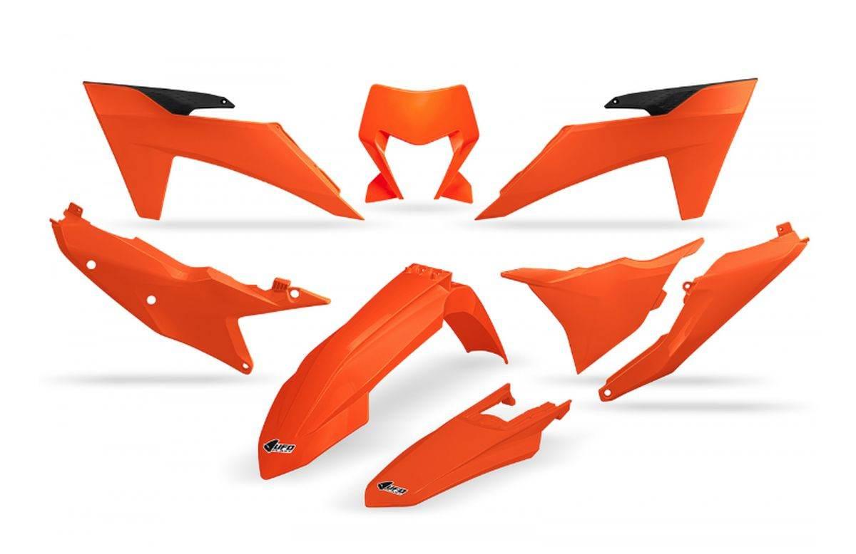 Ufo Komplet Plastików Ktm Exc 150 250 300 Tbi '24-'25, Exc-F 250 350 450 50