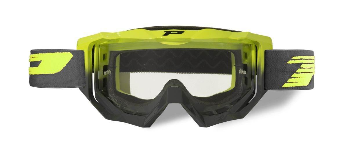 Progrip Gogle Pg3200-347 Tr Venom Kolor Żółty Fluo/Szary Szyba Pg3210 Antis