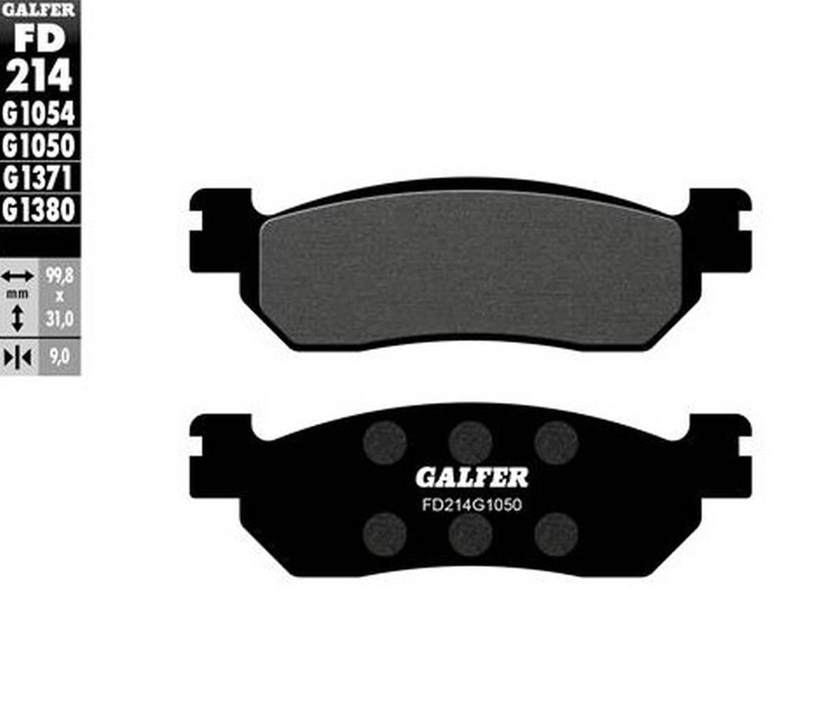 Galfer Klocki Hamulcowe Kh275 Półmetaliczne Scooter