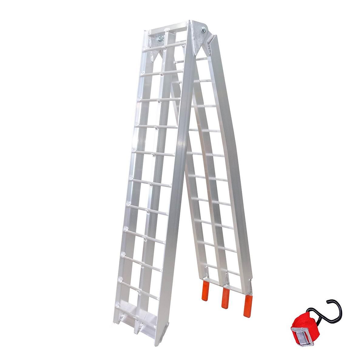 Biketec Uniwersalna Rampa Najazdowa Aluminiowa Kratownicowa Motocykl Atv 22