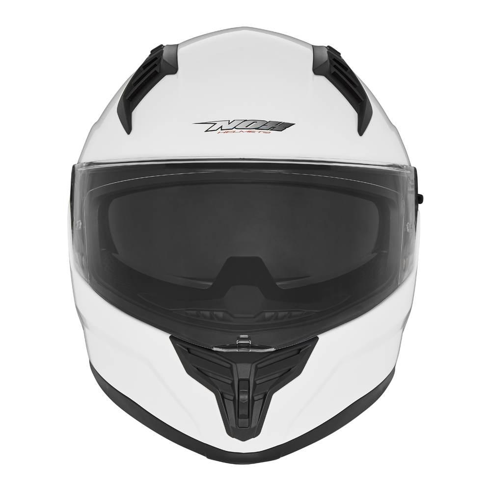 Nox Kask Integralny Full Face Z Blendą N401 Kolor Biały Połysk Rozmiar Xxl - zdjęcie 3