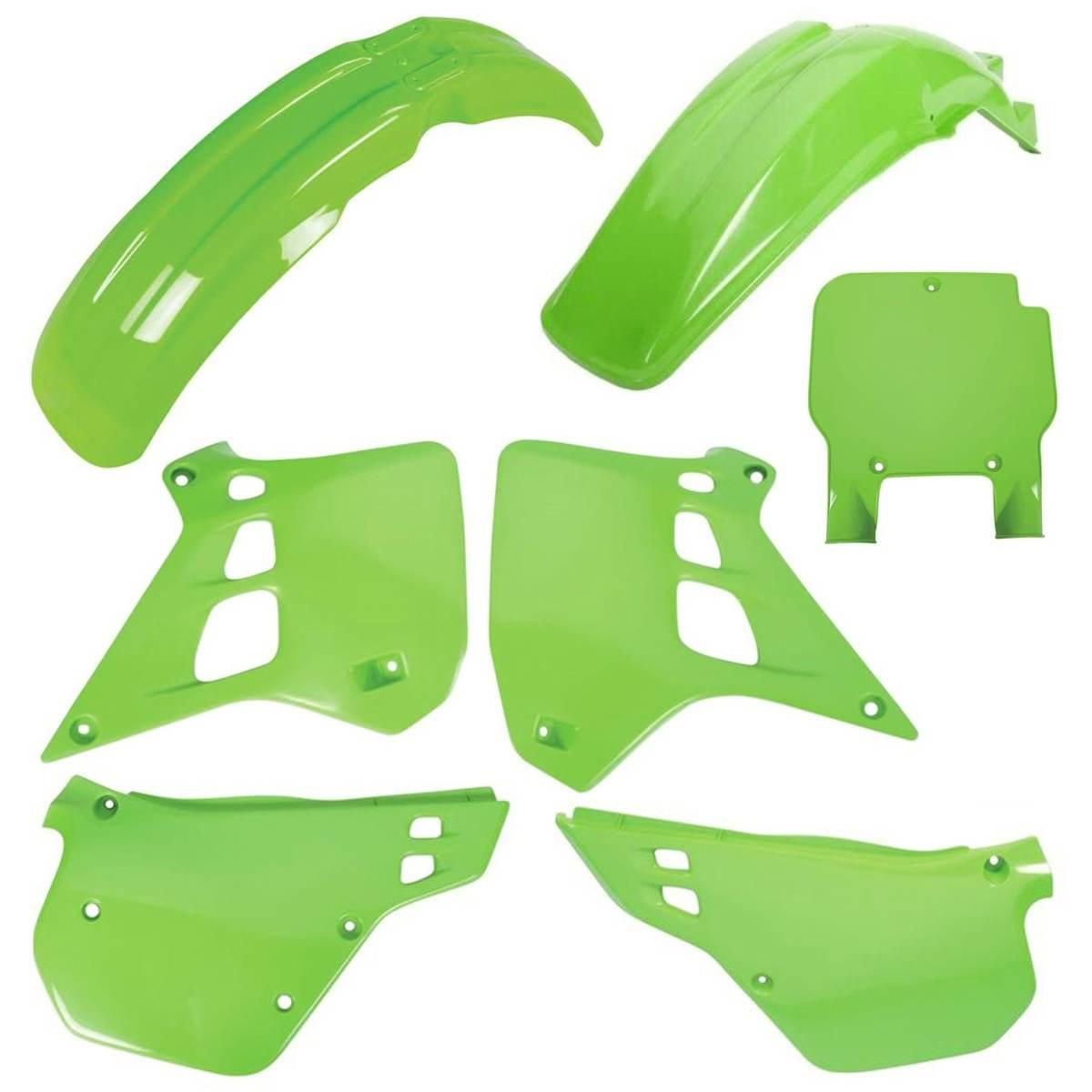 Polisport Komplet Plastików Kawasaki Kx 125 '90-'91 W Zestawie Tablica Prze