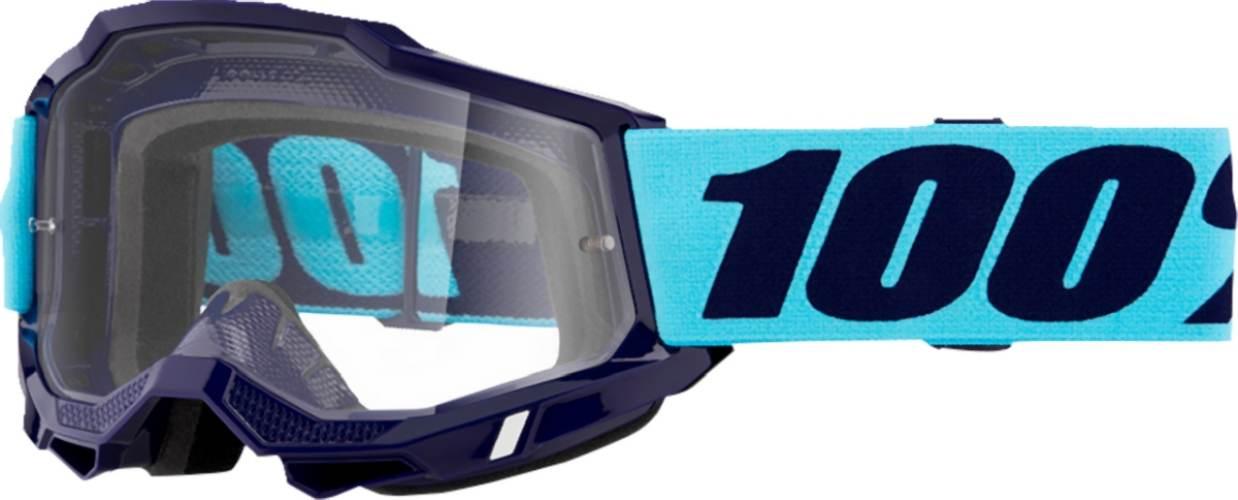 100 Procent Gogle Accuri 2 Vaulter - Clear Lens - Kolor Niebieski/Granatowy