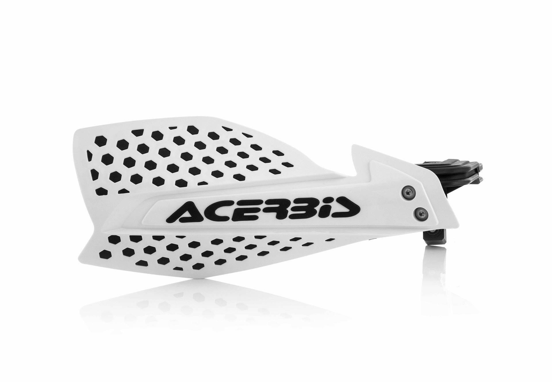 Acerbis Osłony Rąk Handbary Listki X-Ultimate Kolor Biały Czarny