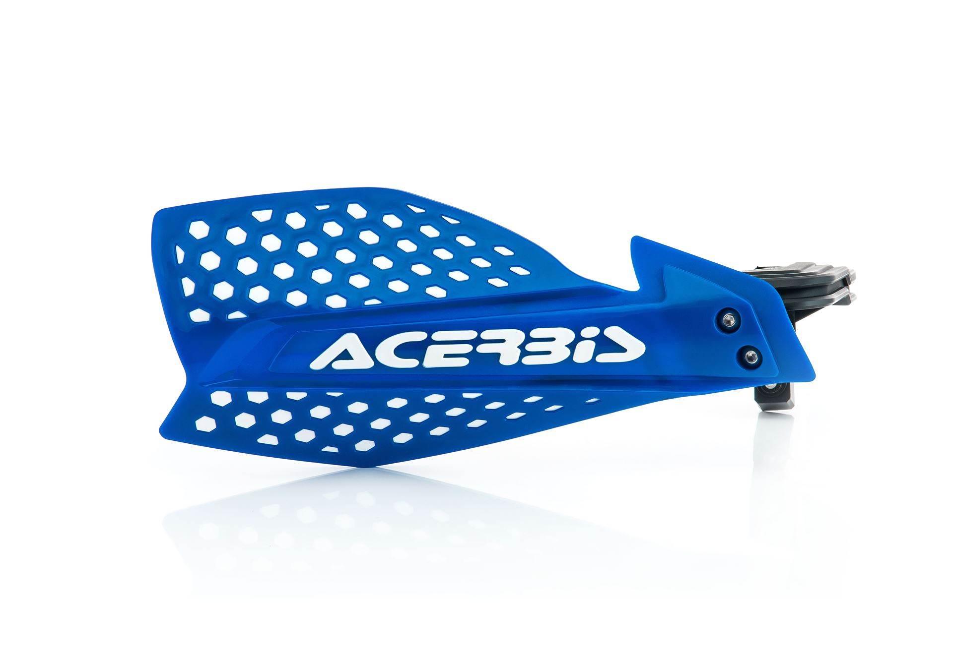 Acerbis Osłony Rąk Handbary Listki X-Ultimate Kolor Niebieski Biały