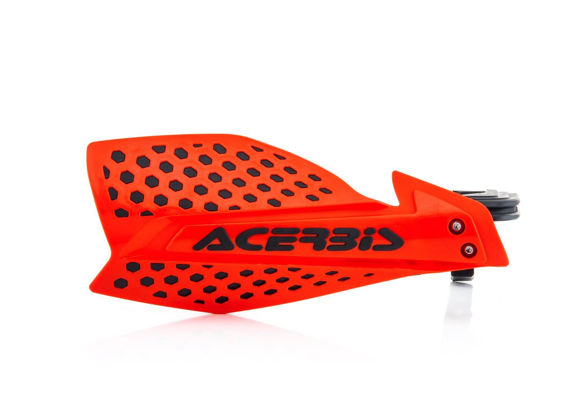 Acerbis Osłony Rąk Handbary Listki X-Ultimate Kolor Czerwony Czarny