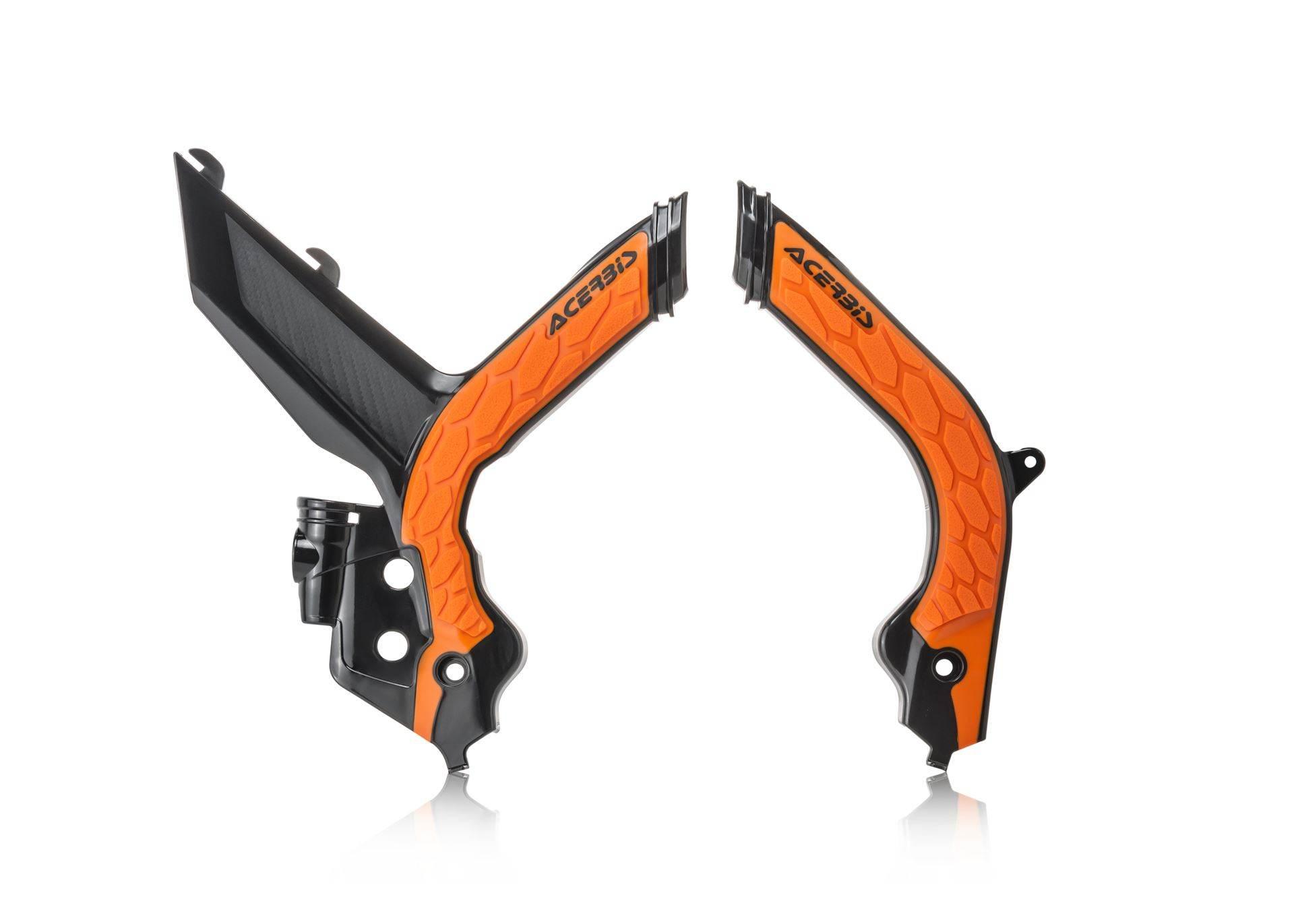Acerbis Osłony Ramy X-Grip Ktm Exc Exc-F Xc-W Xcf-W '20-'23 Kolor Czarny Po
