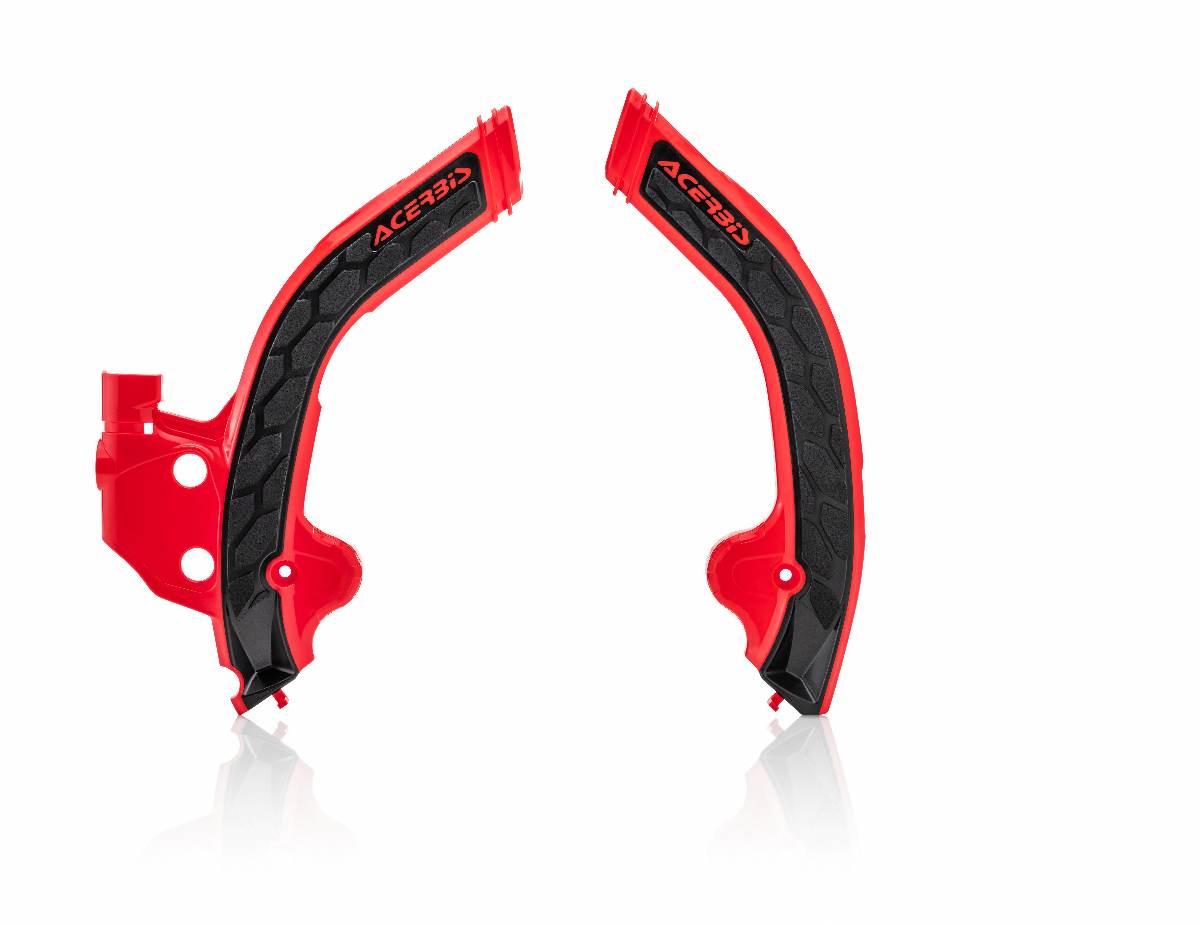Acerbis Osłony Ramy X-Grip Beta Rr '20-'24 Kolor Czerwony Czarny