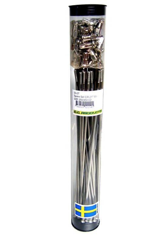 Cc Szprychy Kpl. 17" Tył Honda Cr 80 R '85, 10G/225-36 Oem: 428B0-Gc4-830;