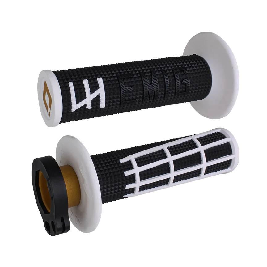 Odi Manetki Off Road Emig 2.0 V2 Lock-On Grip Kolor Czarny Biały