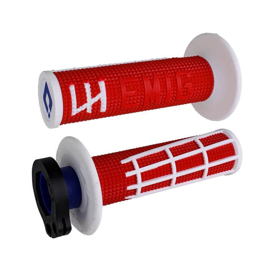 Odi Manetki Off Road Emig 2.0 V2 Lock-On Grip Kolor Czerwony Biały