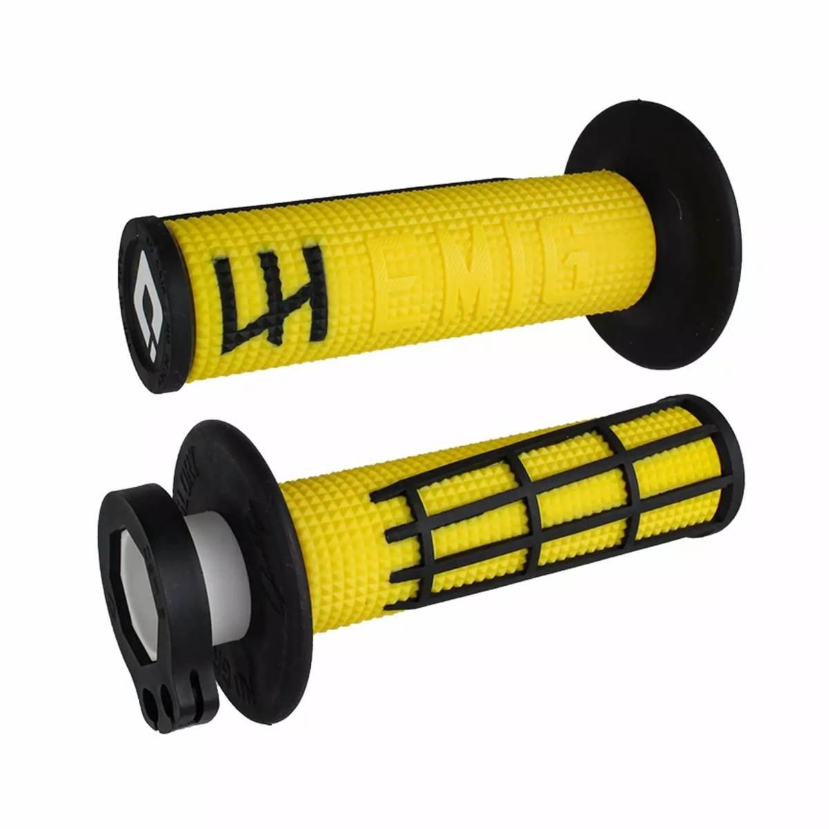 Odi Manetki Off Road Emig 2.0 V2 Lock-On Grip Kolor Żółty Czarny - zdjęcie 2