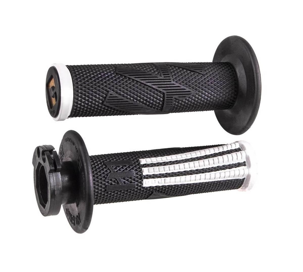 Odi Manetki Off Road Emig Pro V2 Lock-On Grip Kolor Czarny Biały