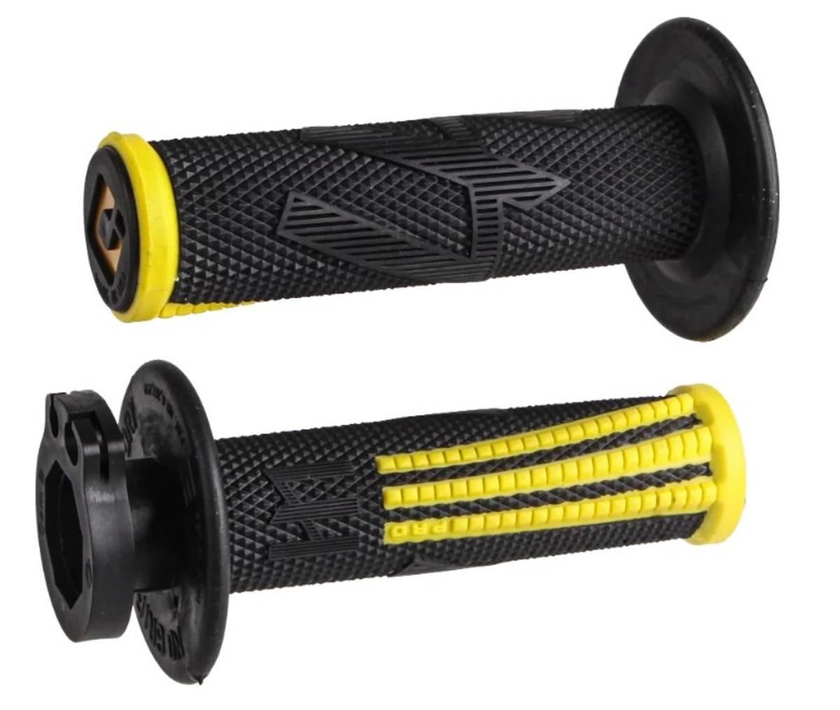Odi Manetki Off Road Emig Pro V2 Lock-On Grip Kolor Czarny Żółty