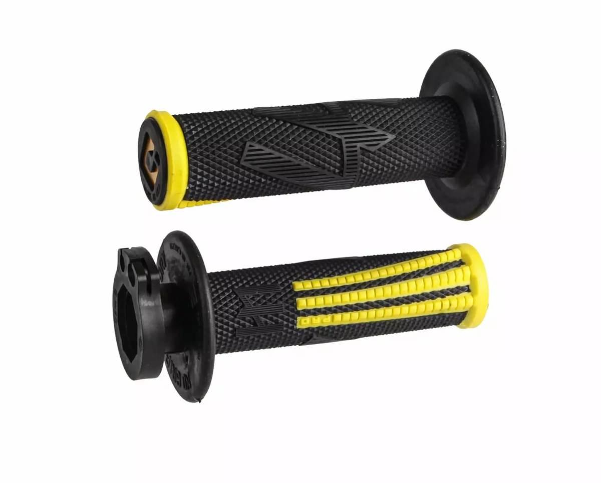 Odi Manetki Off Road Emig Pro V2 Lock-On Grip Kolor Czarny Żółty - zdjęcie 2