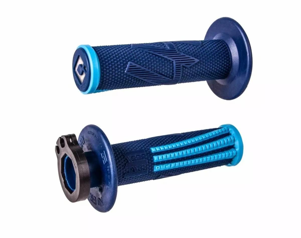 Odi Manetki Off Road Emig Pro V2 Lock-On Grip Kolor Niebieski - zdjęcie 2
