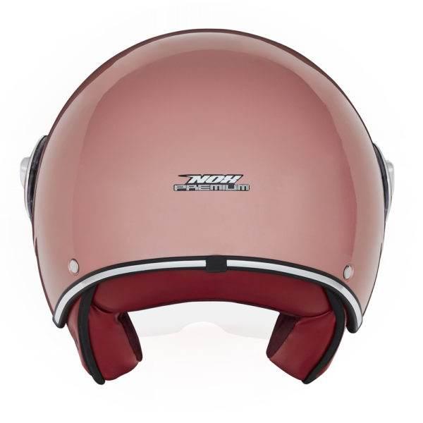 Nox Premium Kask Otwarty Jet Idol Solid Kolor Różowy/Złoty Rozmiar Xs - zdjęcie 4