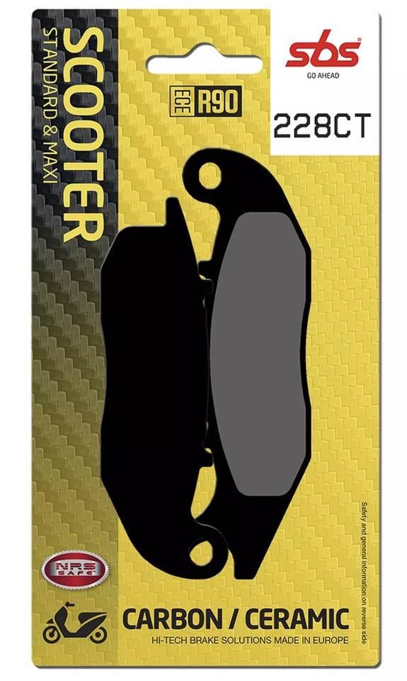 Sbs Klocki Hamulcowe Kh465 Carbon Tech Ajp Pr3/Pr4/Pr5 '13-,Derbi Terra/Cit